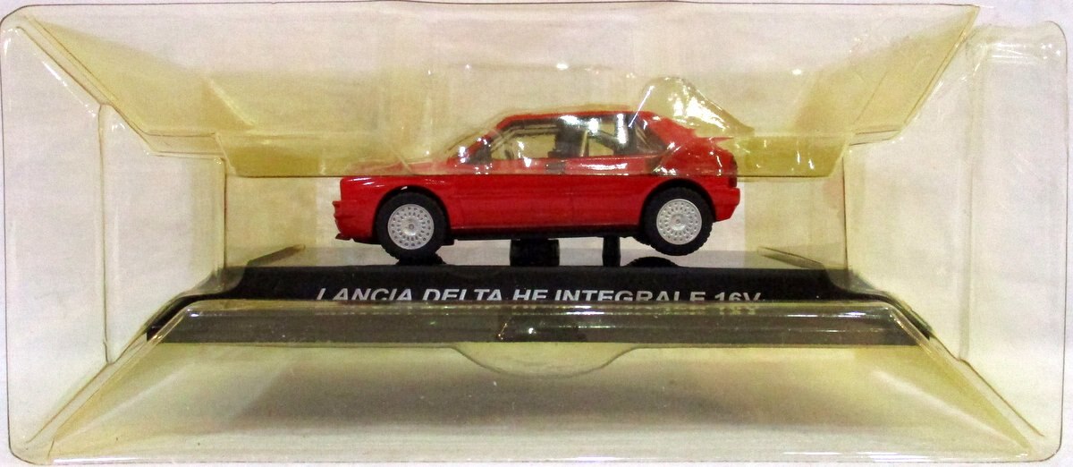 Mandarake S Cm 1 64 Rally Car Collection Lancia Delta Hf Integrale 16v Red