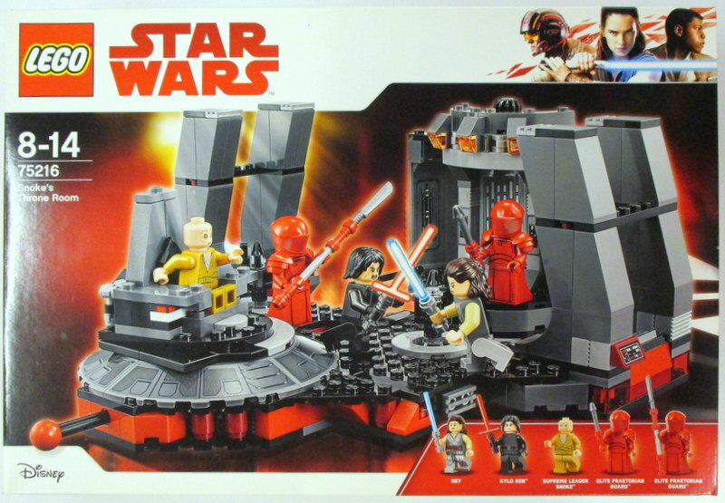 snoke's throne room lego