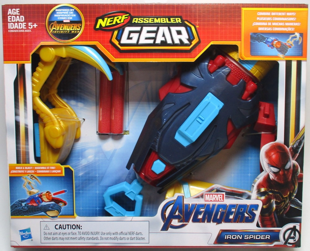 Nerf iron cheap spider assembler gear