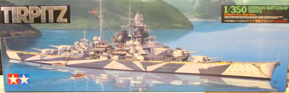 タミヤ 1/350艦船シリーズ ドイツ 戦艦テルピッツ NO.15 | まんだらけ