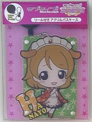 Acrylic pass case with reel
