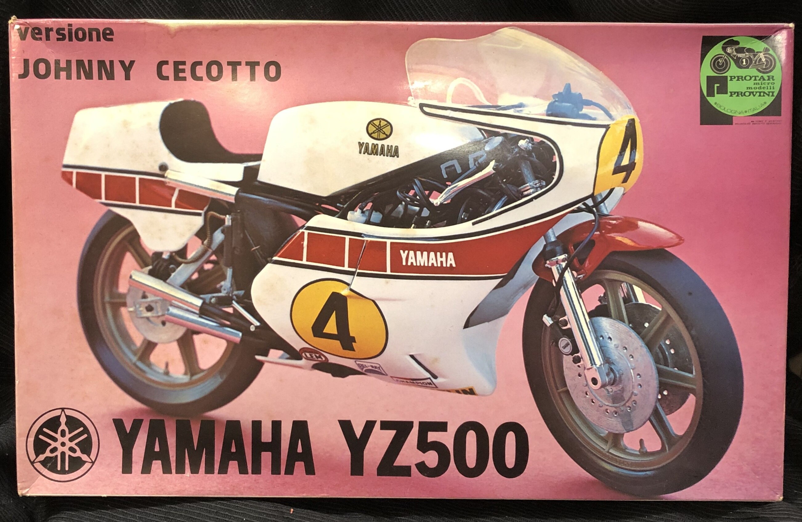 PROTAR 1/9スケール YAMAHA YZ500 JOHNNY CECOTTO 163 | まんだらけ