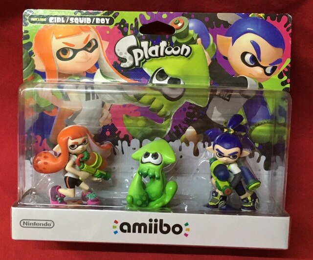 任天堂 Amiibo スプラトゥーンシリーズ トリプルセット 海外版 Mandarake 在线商店