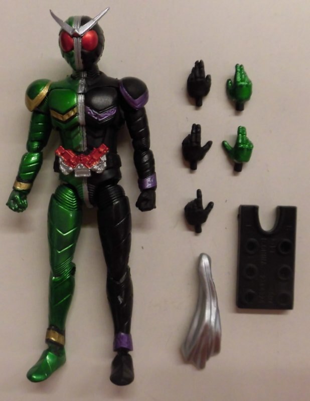 バンダイ Shodo仮面ライダーvs6 仮面ライダーw 仮面ライダーwサイクロンジョーカー 26 まんだらけ Mandarake