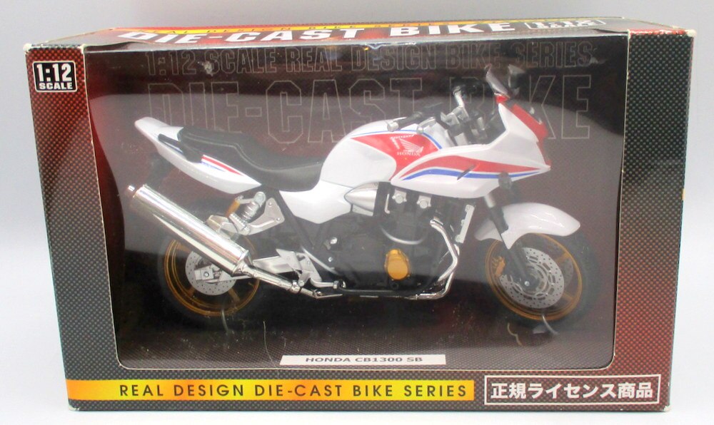 ワイ・エス・エヌ 1/12ライセンスダイキャストバイク HONDA CB1300 SB