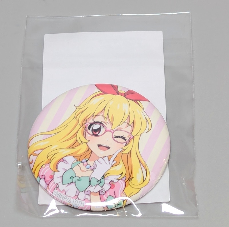バンダイ 【ハピクロ】アイカツ!シリーズ缶バッジ アイカツ ～アイウェアコレクション　いちご～