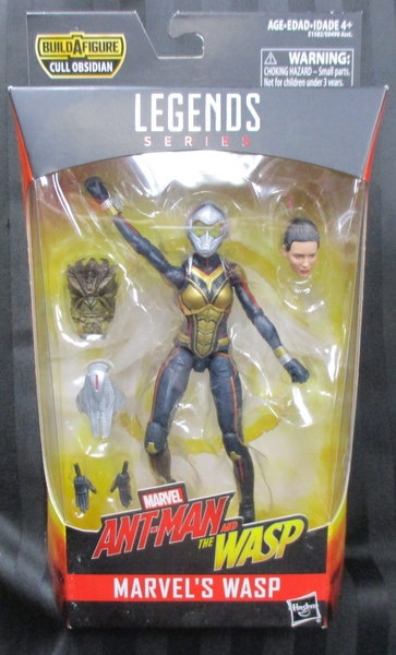 Figurine Marvel Legends - The Wasp (Cull Obsidian Series) Par Hasbro - Édition Occasion En Bon état