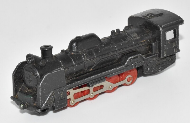 TOMY 黒箱日本製 トミカ D51形蒸気機関車/赤車輪/D51324 104-1-3 