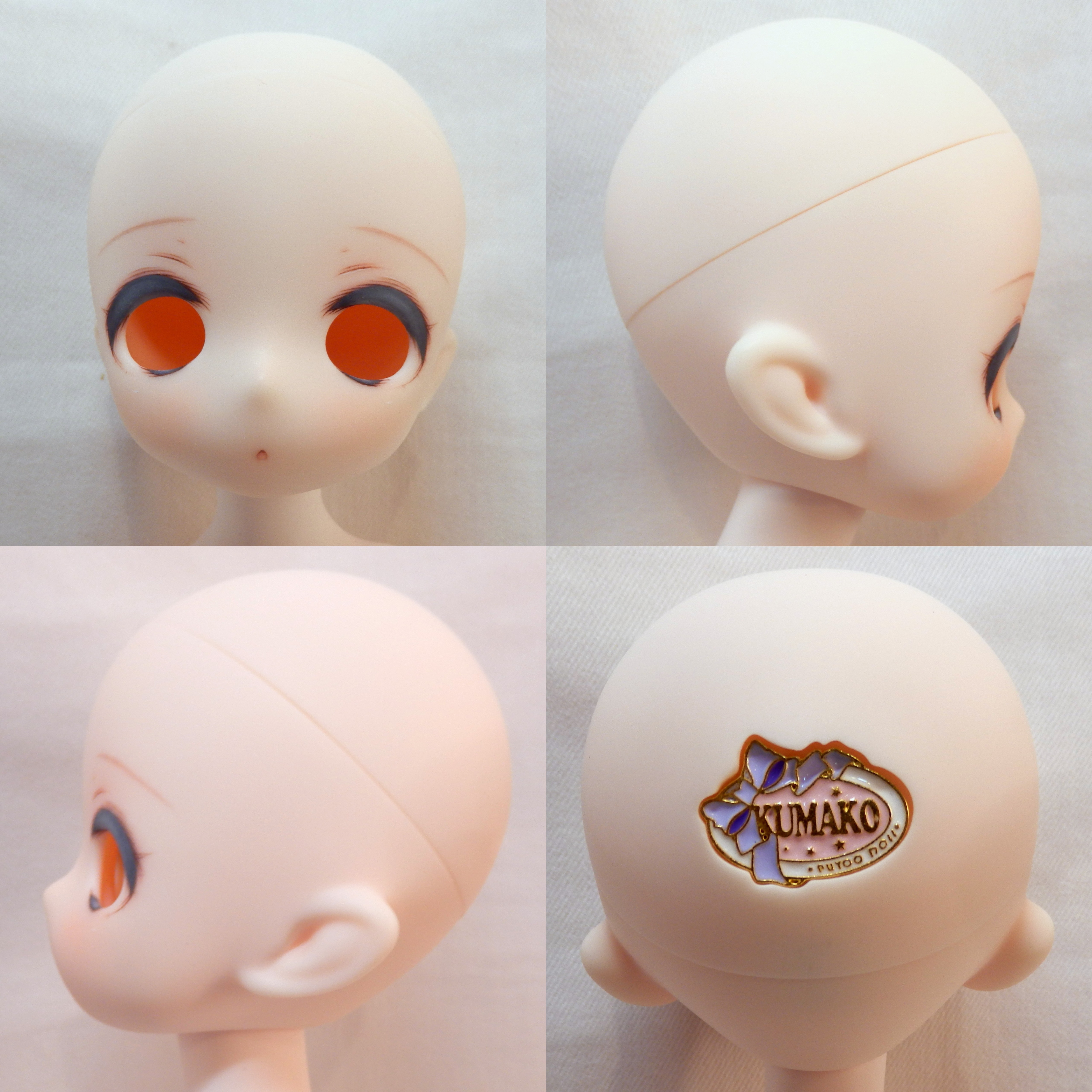 PUYOODOLL Kumako EGG-01head Cream skin Violetta 10th custom make