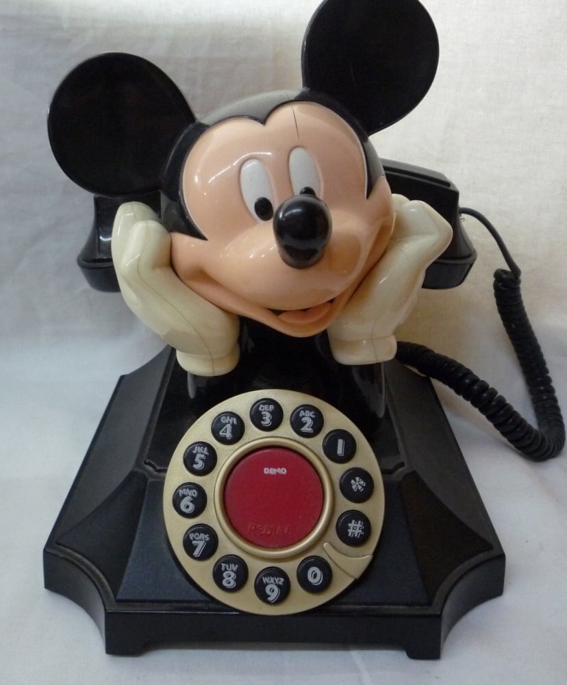 最も安い購入 ディズニー電話機 キャラクターグッズ