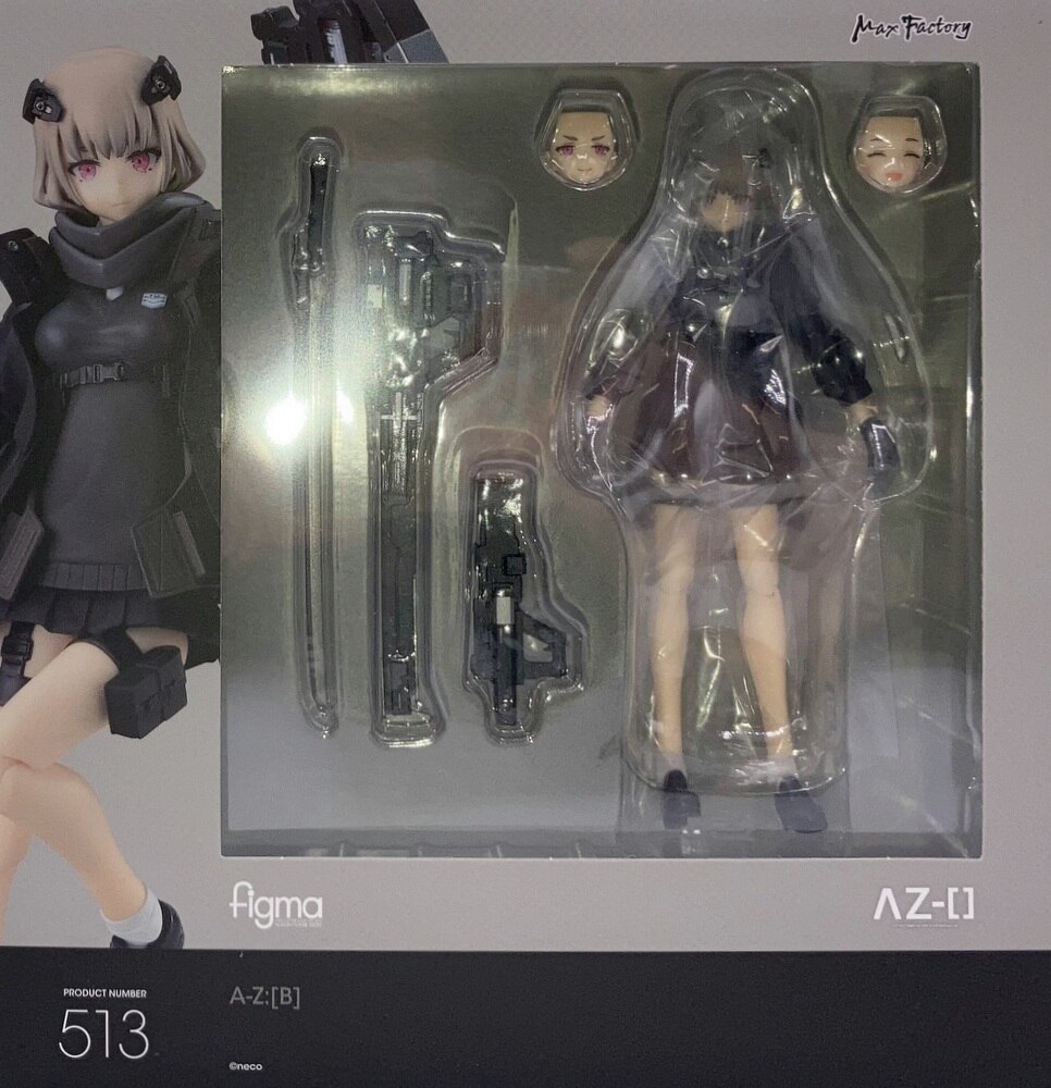 MAXFACTORY figma A-Z: A-Z:[B] 購入特典ロゴ入りLサイズfigma台座付