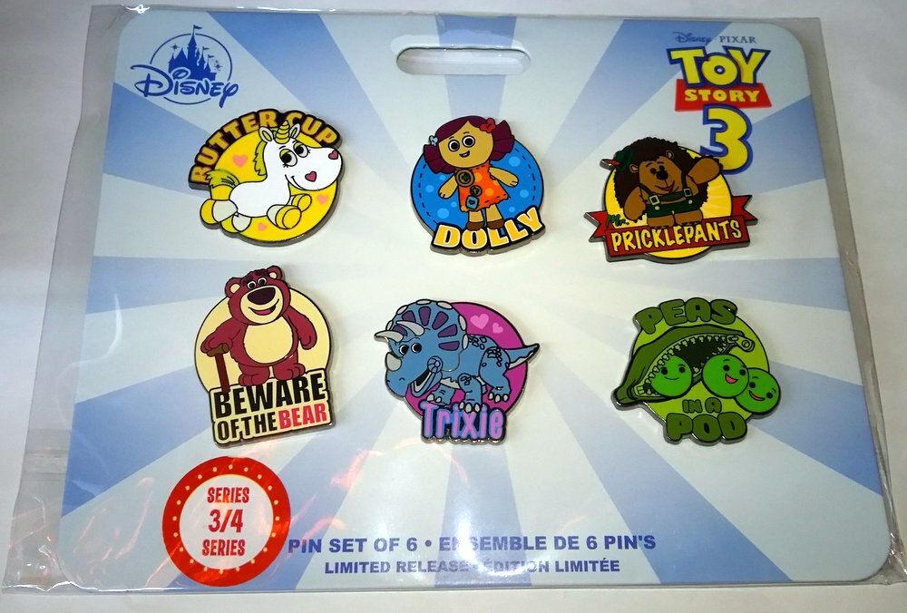 ディズニーストア Pin Set Of 6 トイストーリー3 19 まんだらけ Mandarake