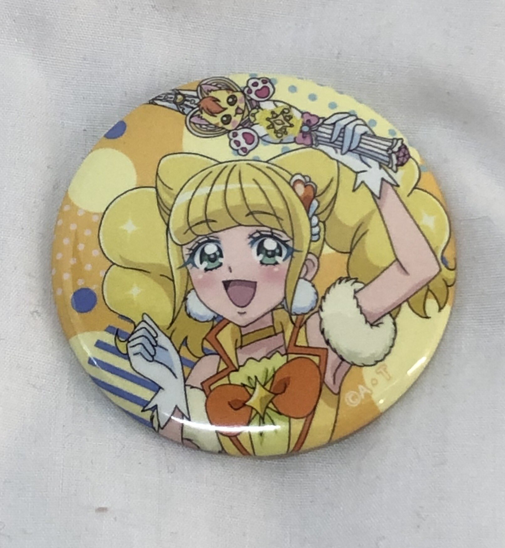 プリキュア スパークル缶バッジ - バッジ