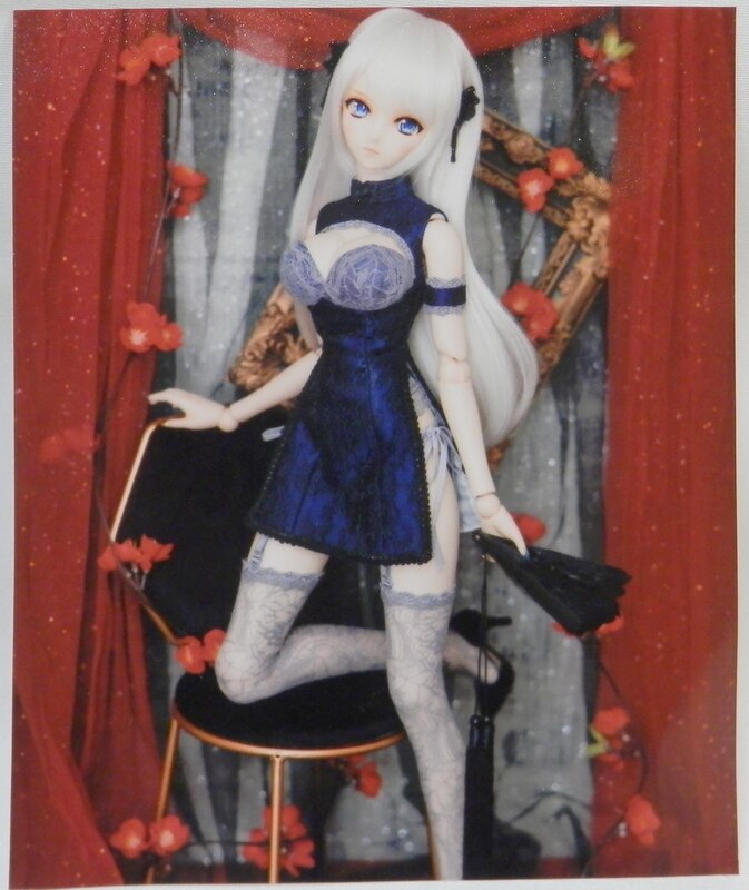 DollHeart DD (L chest) DL000039 Navy cheongsam | MANDARAKE 在线商店