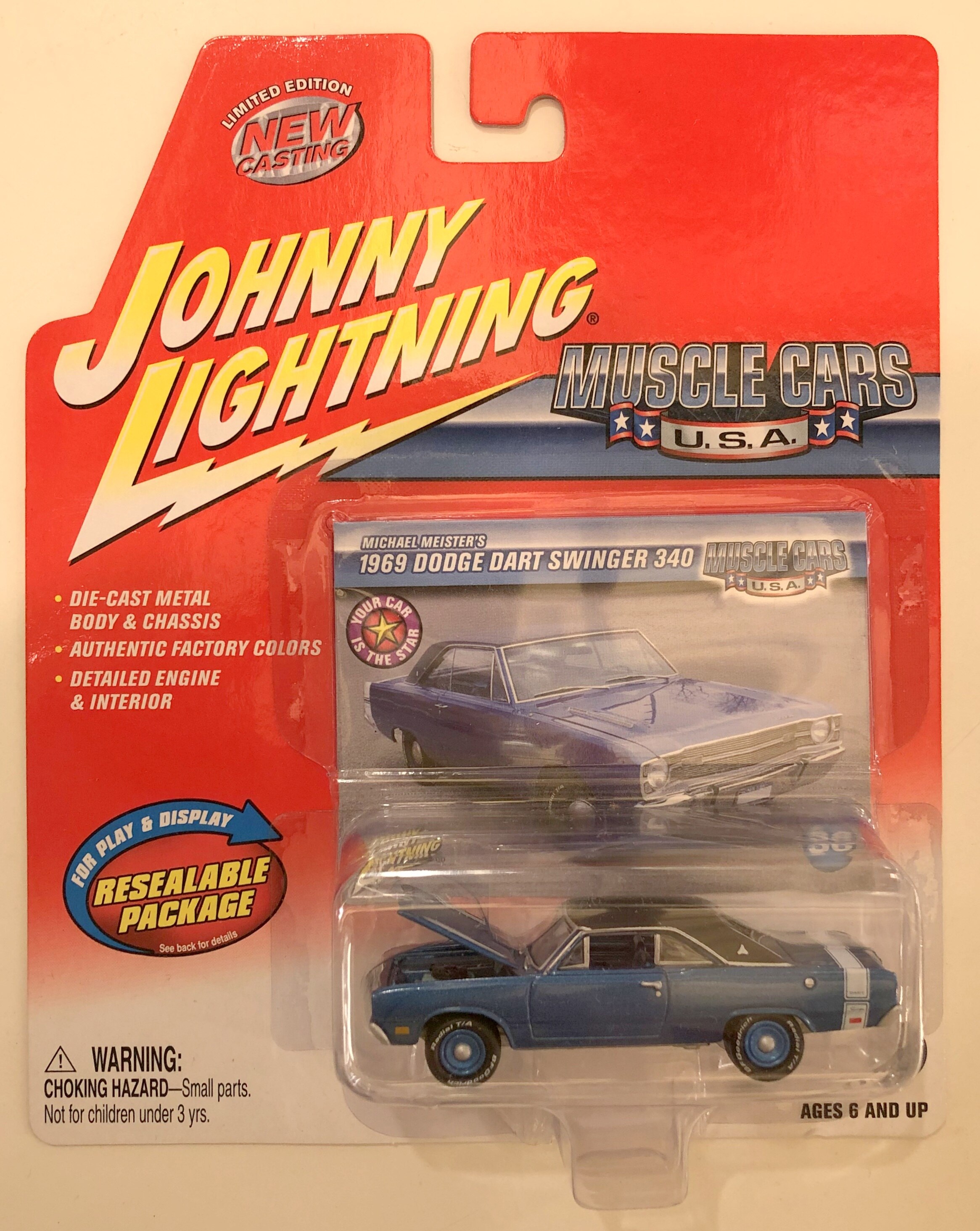 JOHNNY LIGHTNING MUSCLE CARS 1969 DODGE DART SWINGER 340 20506 Mandarake Online Shop