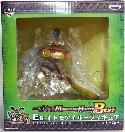 バンプレスト 一番くじ モンスターハンター Best E賞オトモアイルーフィギュア ユクモノネコ まんだらけ Mandarake