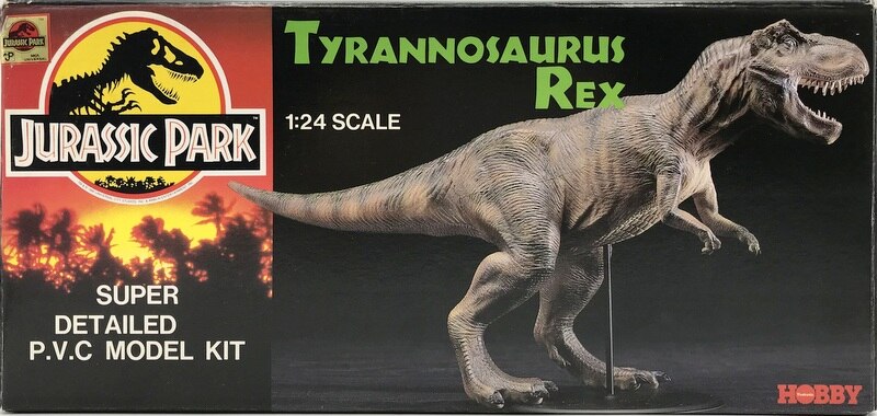 ツクダホビー ジュラシックパーク 1/24スケールソフビキット ティラノサウルス・レックス JPK-01 | まんだらけ Mandarake