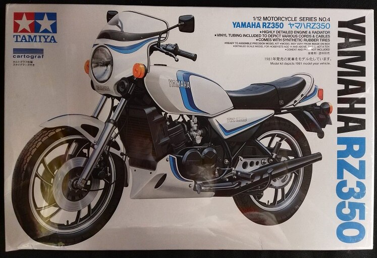 Tamiya 1 12 Scale Motorcycle Series Yamaha Rz350 4 Mandarake Online Shop