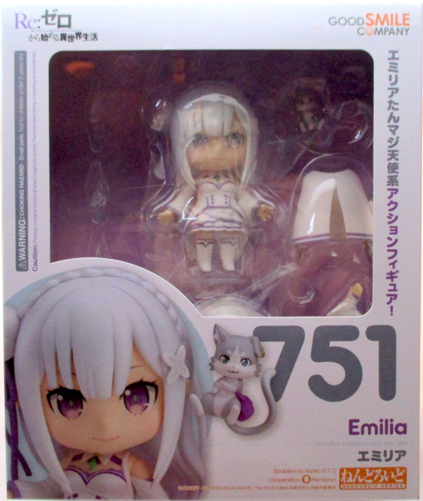 グッドスマイルカンパニー Re ゼロから始める異世界生活 ねんどろいど エミリア 再販版 751 まんだらけ Mandarake