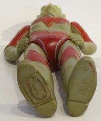 ブルマァク ウルトラマン/灰成型に赤/尻刻印/両足刻印無し/350サイズ ブルマァク ブルマァク ウルトラマン/灰成型に赤/お尻刻印/両足