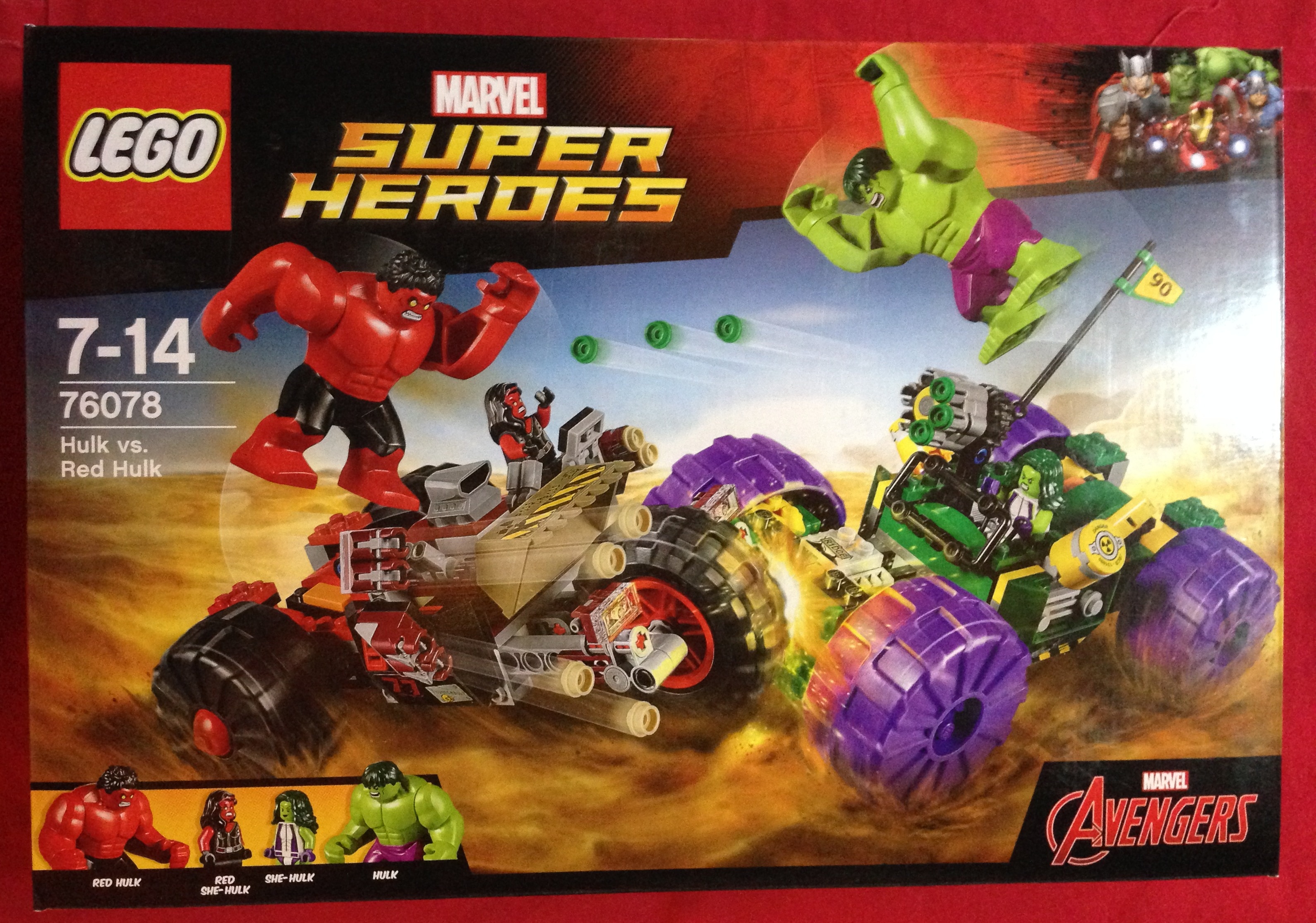 LEGO/AVENGERS MARVEL SUPERHEROES 【76078 ハルク vs レッドハルク/Hulk vs Red Hulk】 Mandarake Online Shop