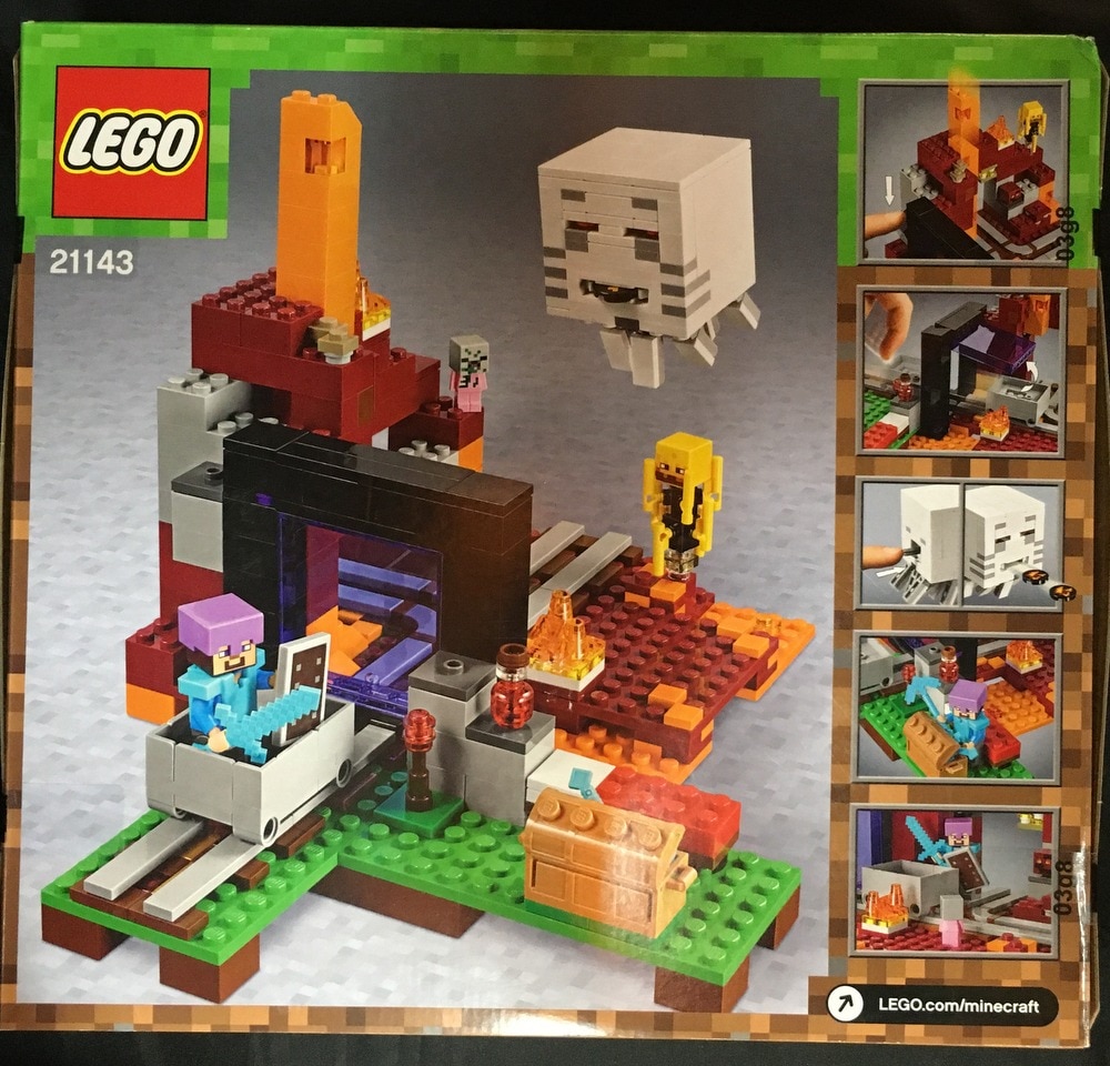 Lego Lego マインクラフト 闇のポータル Minecraft The Nether Portal まんだらけ Mandarake