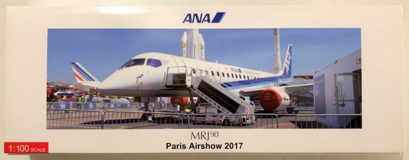 新品】MRJ90 Paris Airshow 2017 1:100（ANA Trading [ 1/100