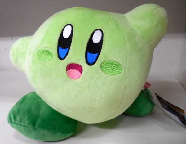 green kirby plush