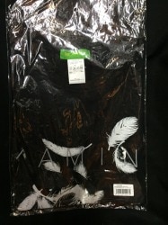 A unit T-shirt / black 