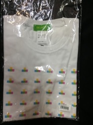 A unit T-shirt / white 