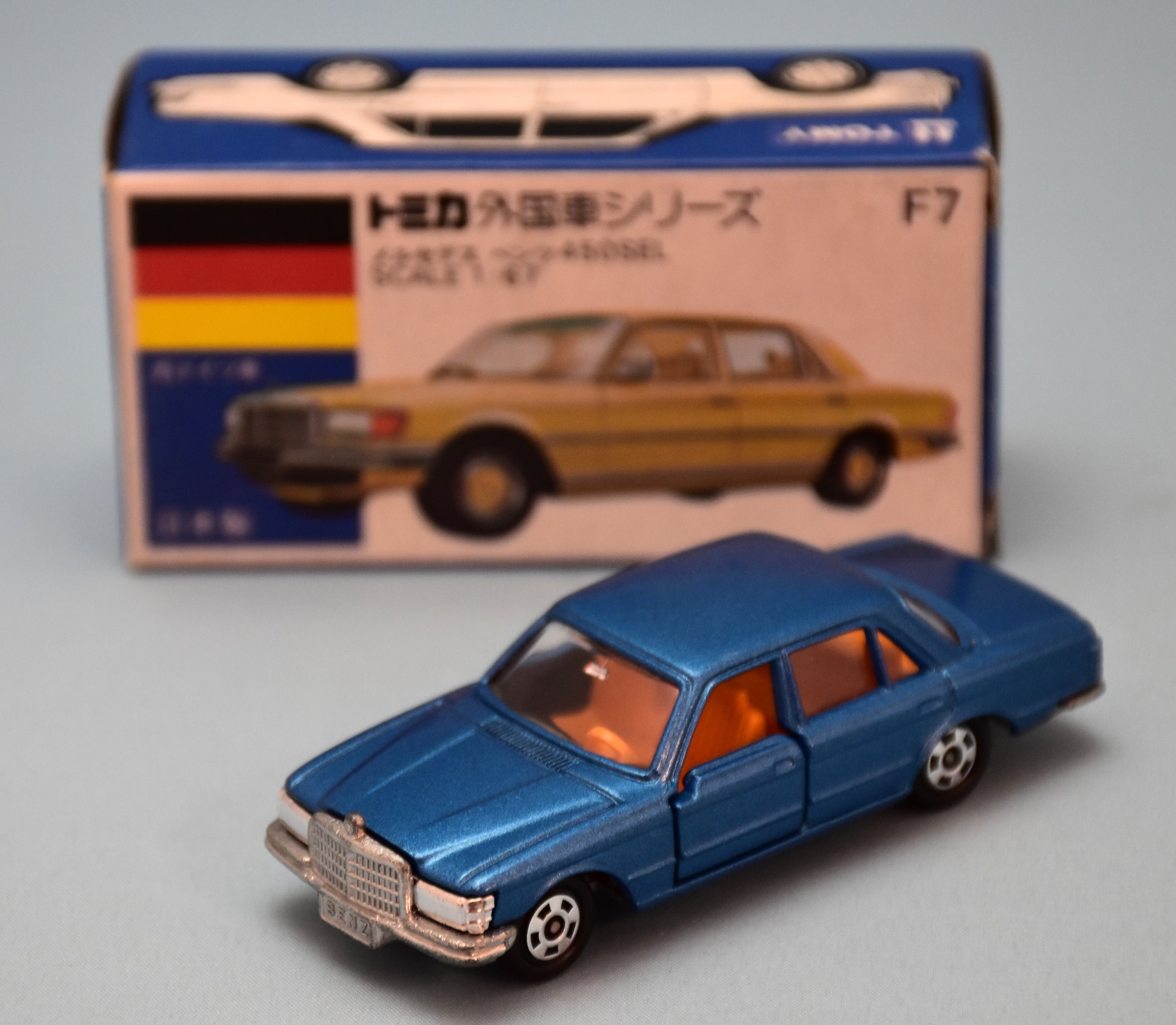 品質満点 トミカ 青箱 日本製 F7-1-13 メルセデス ベンツ 450SEL 1/67