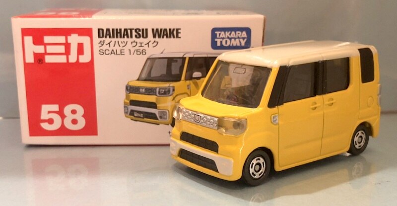 Takara Tomy Tomica 58 DAIHATSU Wake 4904810824589 Worldwide for sale online