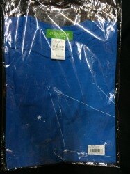 A unit T-shirt / blue 