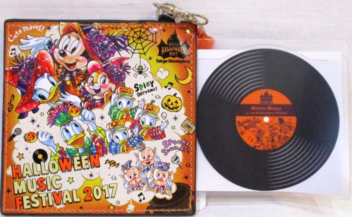 東京ディズニーランド パスケース Tdlハロウィーン Halloween Music Festival 17 まんだらけ Mandarake