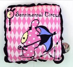 A cushion with a race 