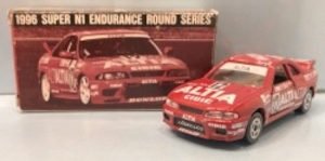 トミカ日本製/アイアイアド特注 日産スカイラインGTR(R33)/マルーン #12 ALTIA 20-7-33