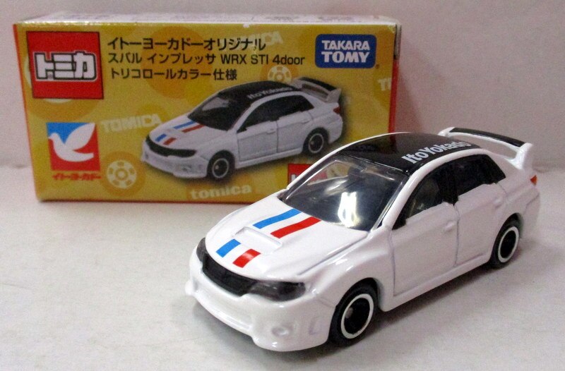 タカラトミー イトーヨーカドーオリジナル トミカ スバル インプレッサ Wrx Sti 4door トリコロールカラー仕様 St19 まんだらけ Mandarake