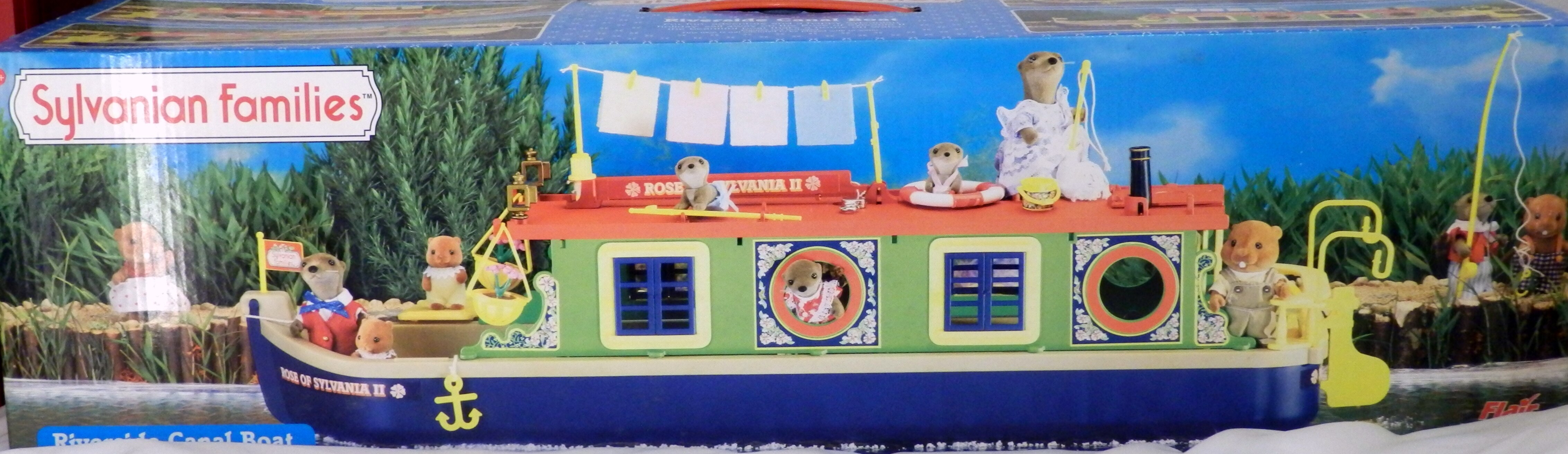 calico critters canal boat