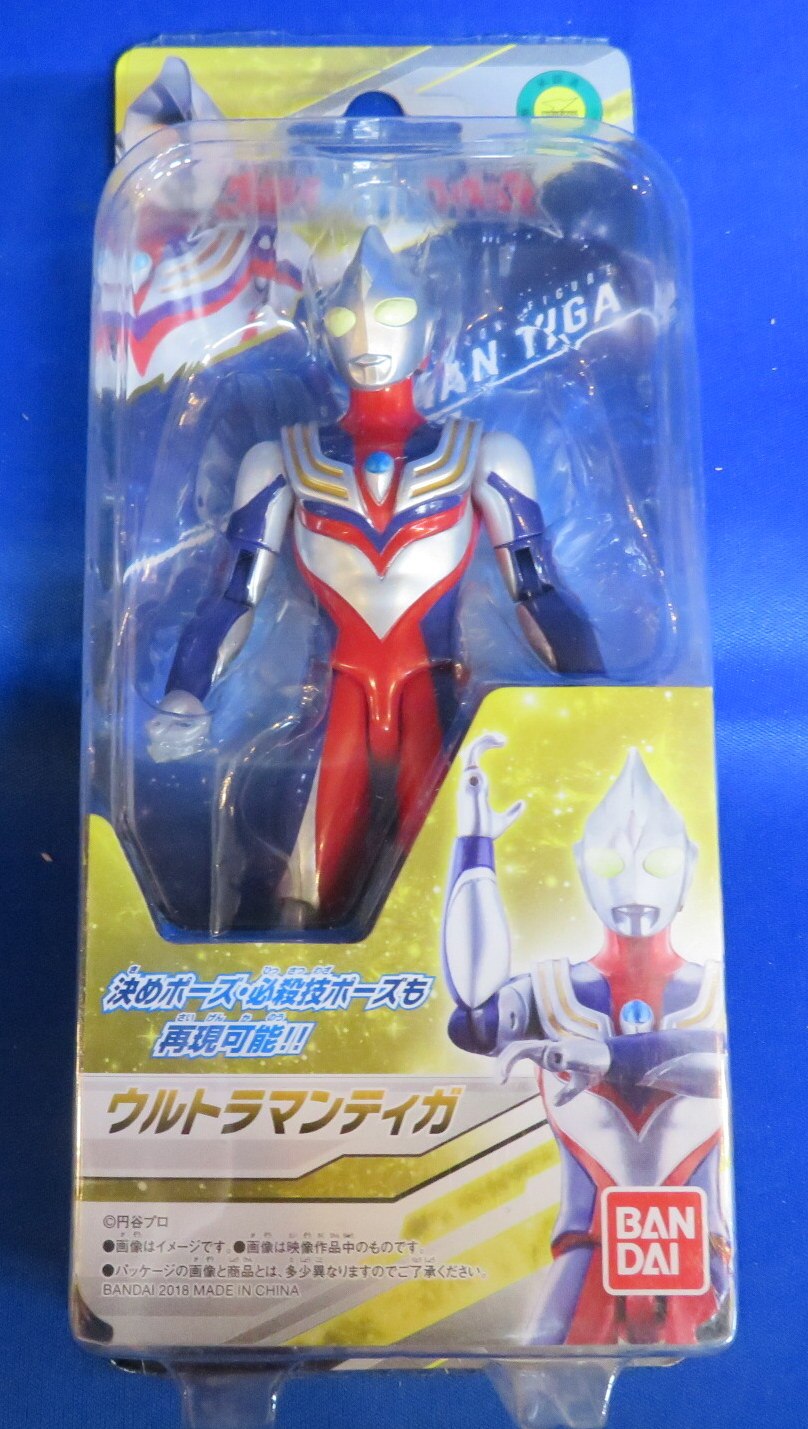 バンダイ ウルトラアクションフィギュア ウルトラマンティガ