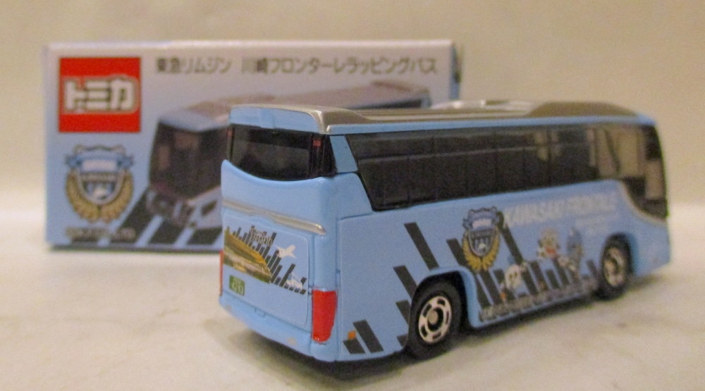 川崎フロンターレラッピングバス ミニカー - 記念グッズ