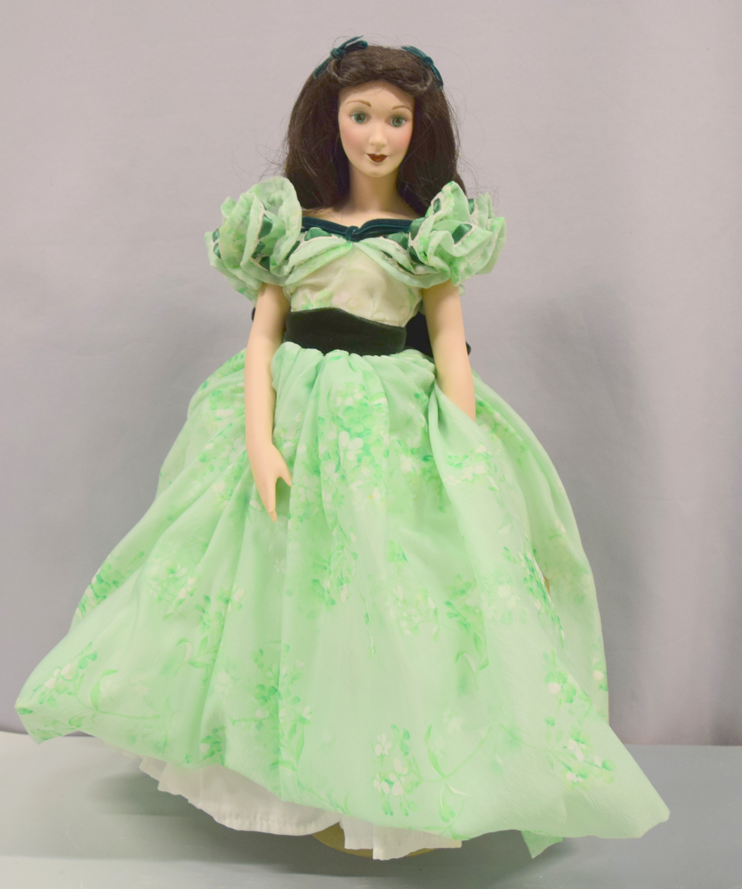 まんだらけ通販 フランクリンミント ケイティ スカーレット オハラ 緑ドレス Sahraからの出品
