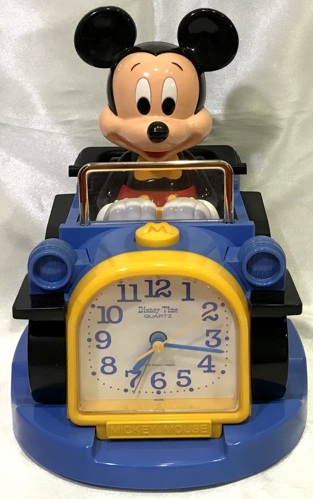セイコー 目覚まし時計 クラッシックカー ディズニータイム(ミッキーマウス)