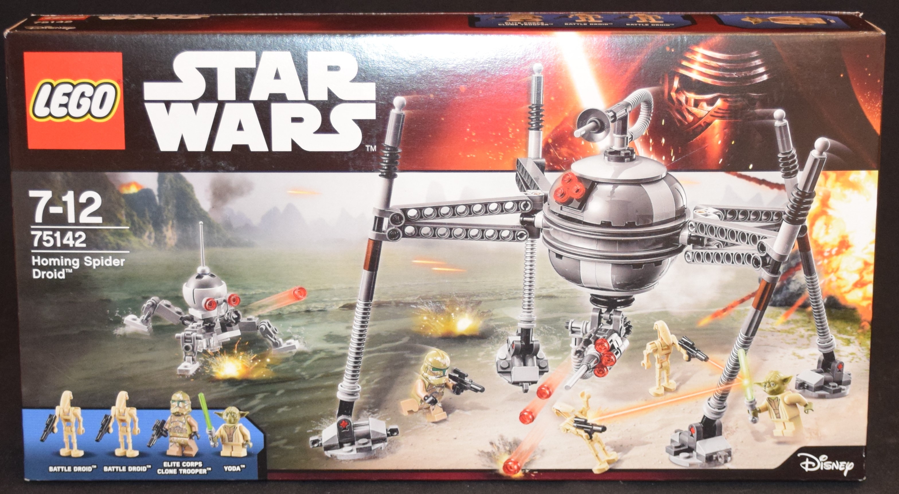  LEGO Star Wars Homing Spider Droid 75142 : Toys & Games