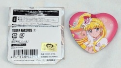 プリティストア限定 スパークル缶バッジ3Cool! ハピネスチャージ