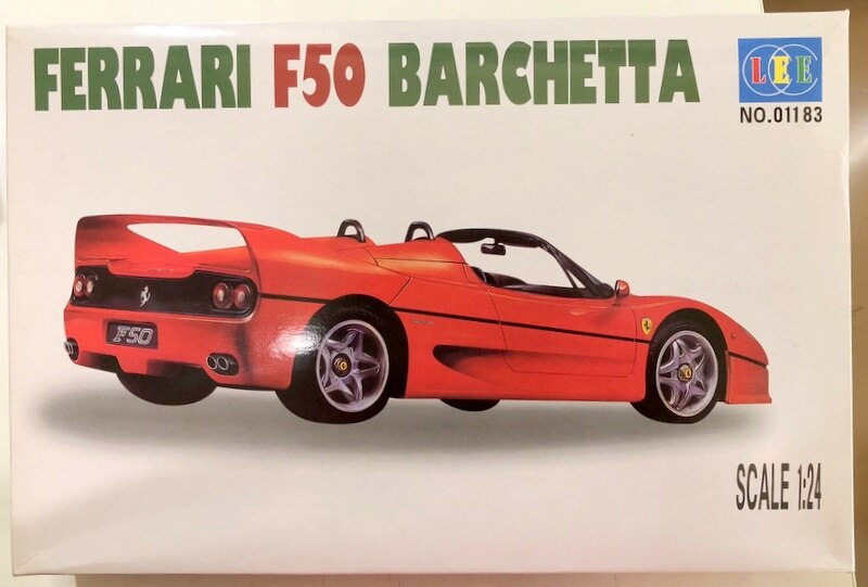 ferrari f50 barchetta