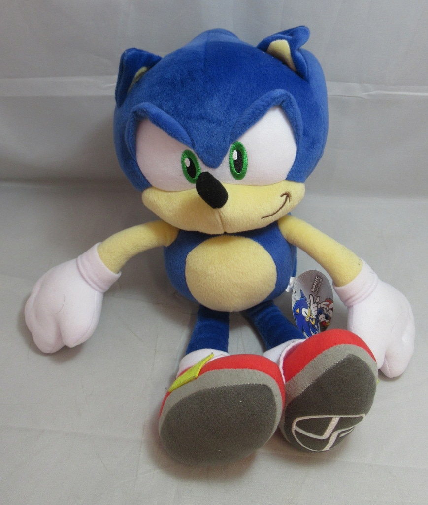 Sonic The Hedgehog Super Jumbo Plush Dolls  Tokyo Joypolis  Limited stuffed toy 