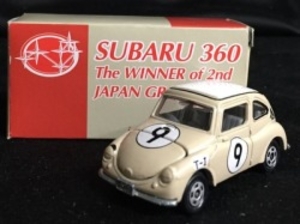 トミカ/ガリバー特注 SUBARU 360 THE WINNER OF 2nd JAPAN GP