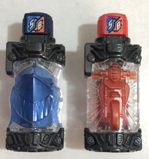 Bandai DX shark bike full bottle and Kamen Rider Build DVD set