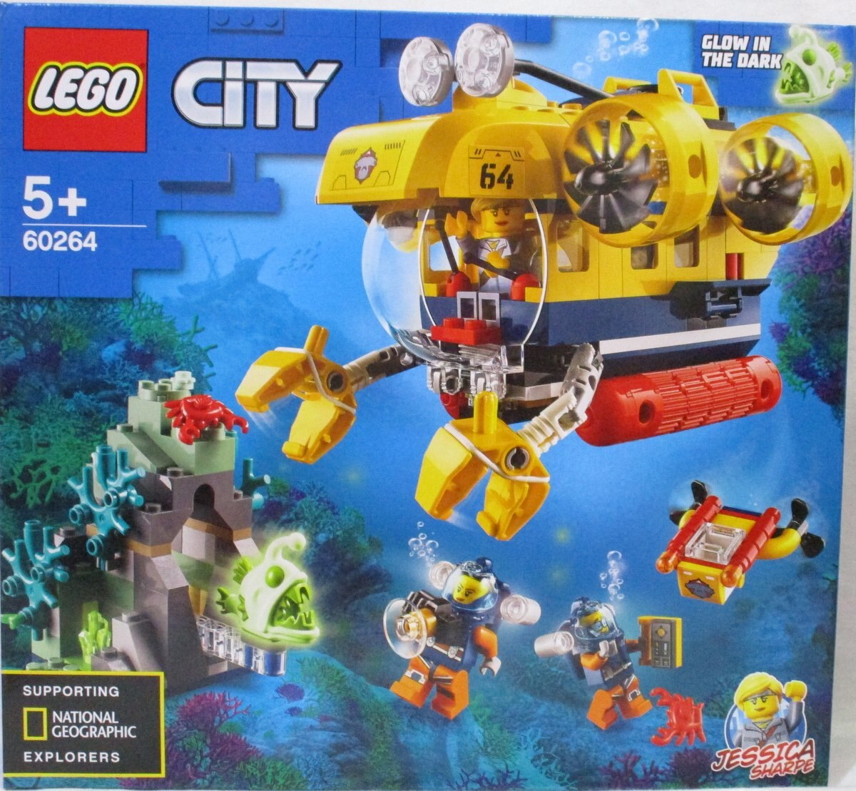 dør låg Oprør Lego Lego CITY sea expedition submarine survey Submarine 60264 | Mandarake  Online Shop