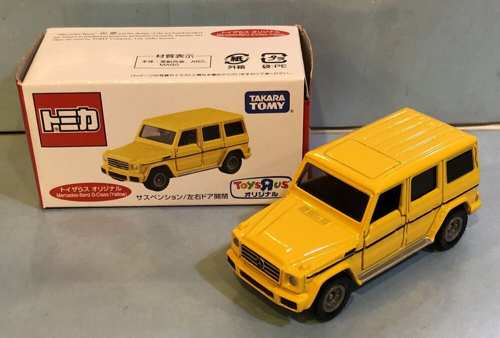 まんだらけ通販 Takaratomy トイザらスオリジナル トミカ Mercedes Benz G Class イエロー アジア限定 コンプレックスからの出品